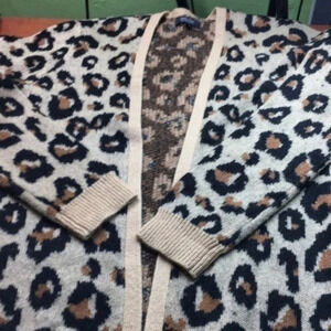 Witty Fox ladies open front sweater L